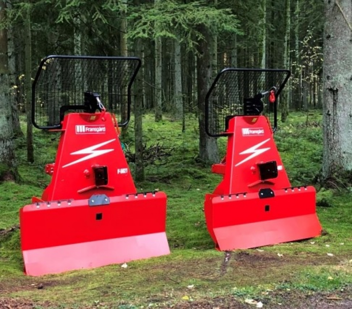 Fransgard V5021 11,000 lb. 3Point Tractor Forestry Winch South Side